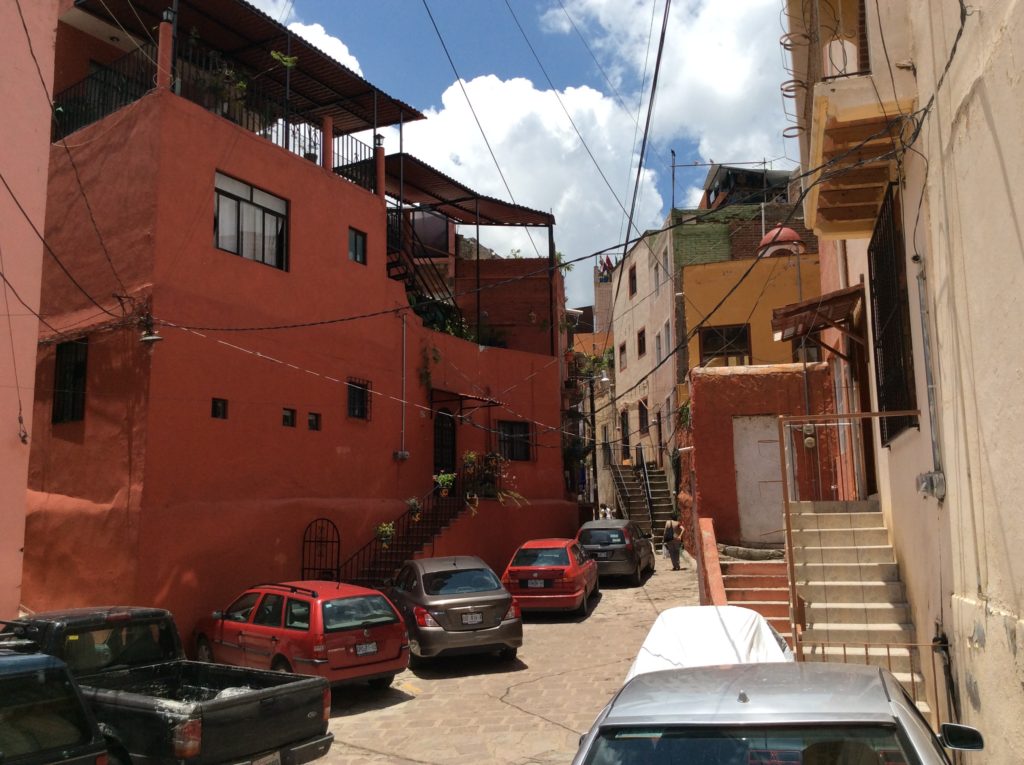 Guanajuato is much older than organized city planning