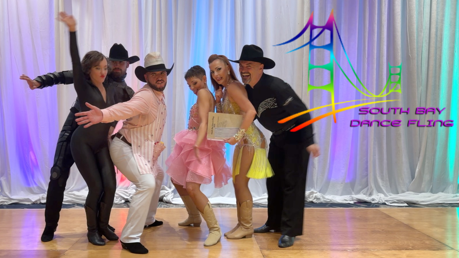 2026 South Bay Dance Fling Masters Division award winners